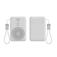 Power Bank Magnetico 3 in 1 con Cavo Integrato
