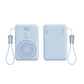 Power Bank Magnetico 3 in 1 con Cavo Integrato