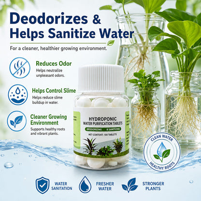 Compresse Purificanti per Piante Idroponiche e Fiori Recisi