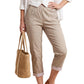 🎁 Nuovo Arrivo 50% DI SCONTO 💥 Pantaloni Cropped Slim-Fit Casual da Donna – Elastici, Valorizzanti & Perfetti per Lavoro, Weekend e Ogni Occasione ✨