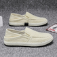 Scarpe Casual da Uomo in Lino Leggere Estive Slip-on Pigre Loafer