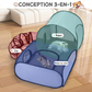 🐱 50% DI SCONTO! 🏠 Casa per Gatti Multifunzionale con Recinzione – Traspirante, Lavabile e Pieghevole – Perfetta come Rifugio, Area Gioco o Lettiera – Comoda e Pratica 🐾✨