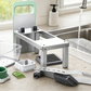 Tritaverdure Multifunzionale a 9 Lame con Contenitore