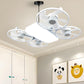 Ventilatore Luce Modello Drone E27 a 3 Velocità con Telecomando