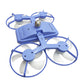 Ventilatore Luce Modello Drone E27 a 3 Velocità con Telecomando