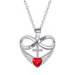 🎉 Vendita 2026 — Oltre 33.000 Venduti! 💖 Collana Cuore Infinito con Croce e Ciondolo ad Ali – Fede & Amore Eterno ✨