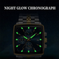 ⏳ Sconto 50% a Tempo Limitato! 💥 Orologio al Quarzo con Quadrante Quadrato Classico da Uomo