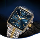 ⏳ Sconto 50% a Tempo Limitato! 💥 Orologio al Quarzo con Quadrante Quadrato Classico da Uomo