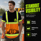 👷 50% DI SCONTO! 🦺 T-Shirt da Lavoro Alta Visibilità – Pannelli Fluorescenti, Banda Riflettente & Tessuto Traspirante – Ideale per Cantiere, Viabilità e Lavori Esterni – Taglie XS a 6XL ✨💪