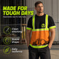 👷 50% DI SCONTO! 🦺 T-Shirt da Lavoro Alta Visibilità – Pannelli Fluorescenti, Banda Riflettente & Tessuto Traspirante – Ideale per Cantiere, Viabilità e Lavori Esterni – Taglie XS a 6XL ✨💪