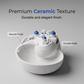 Vassoio Portachiavi in Ceramica a Tema Oceano Blu e Bianco – Decorazione Casa