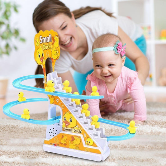 🦆 50% DI SCONTO! 🧸 Piccolo Anatroccolo che Sale le Scale – Elettrico, Colori Vivaci & Musica Divertente – Perfetto per Intrattenere e Stimolare il Tuo Bambino 🎶