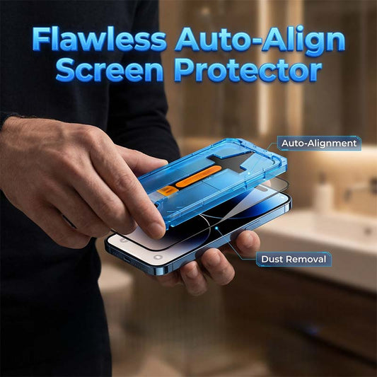 🤖 Installazione Infallibile! ✨ Kit Protezione Schermo Auto-Allineante Senza Polvere. 📱