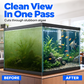 Strumento Magnetico per la Pulizia del Vetro dell'Acquario