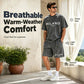 Completo Casual da Uomo T-Shirt e Pantaloncini