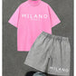 Completo Casual da Uomo T-Shirt e Pantaloncini