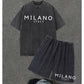 Completo Casual da Uomo T-Shirt e Pantaloncini