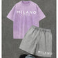 Completo Casual da Uomo T-Shirt e Pantaloncini