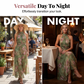 🌸 50% DI SCONTO! 👗 Elegante Vestito Maxi con Stampa Floreale & Collo all'Americana – Tessuto Fluente, Valorizzante & Stile Boho – Ideale per Estate, Vacanze & Serate Calde ☀️