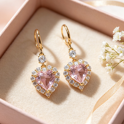 💖 50% DI SCONTO ORA! ✨ Orecchini Pendenti a Cuore Scintillanti – Design elegante, brillantezza intensa & leggeri – Perfetti per il glamour quotidiano & le occasioni speciali 💎