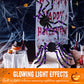 🕷️ SCONTO 50% | Ragno Gigante di Halloween 🎃 Occhi Luminosi 🕷️ Decorazione da Giardino Spettacolare
