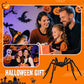 🕷️ SCONTO 50% | Ragno Gigante di Halloween 🎃 Occhi Luminosi 🕷️ Decorazione da Giardino Spettacolare