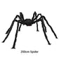 🕷️ SCONTO 50% | Ragno Gigante di Halloween 🎃 Occhi Luminosi 🕷️ Decorazione da Giardino Spettacolare