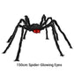 🕷️ SCONTO 50% | Ragno Gigante di Halloween 🎃 Occhi Luminosi 🕷️ Decorazione da Giardino Spettacolare