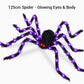 🕷️ SCONTO 50% | Ragno Gigante di Halloween 🎃 Occhi Luminosi 🕷️ Decorazione da Giardino Spettacolare