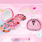 🏆50% DI SCONTO PER TEMPO LIMITATO💄Set Giocattolo Trucco Lavabile per Bambine con Borsa Rosa Portatile