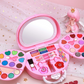 🏆50% DI SCONTO PER TEMPO LIMITATO💄Set Giocattolo Trucco Lavabile per Bambine con Borsa Rosa Portatile