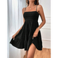 👗 Miniabito Smock Senza Maniche da Donna 🌸