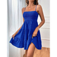 👗 Miniabito Smock Senza Maniche da Donna 🌸