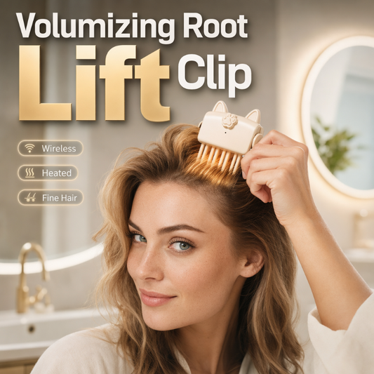 📢📢50% DI SCONTO!! ⏰Clip Riscaldata Wireless per Volume alla Radice – Strumento da Salone per Volume alla Corona per Capelli Fini e Piatti