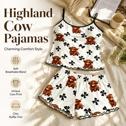 📢📢50% DI SCONTO!! ⏰Set Pigiama Estivo con Bretelle Sottili Cami