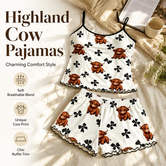 📢📢50% DI SCONTO!! ⏰Set Pigiama Estivo con Bretelle Sottili Cami