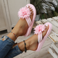 Infradito Floreali da Donna Leggere Pantofole Estive