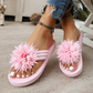 Infradito Floreali da Donna Leggere Pantofole Estive