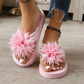 Infradito Floreali da Donna Leggere Pantofole Estive