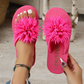 Infradito Floreali da Donna Leggere Pantofole Estive