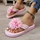 Infradito Floreali da Donna Leggere Pantofole Estive