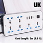 Ciabatta Multipresa con Prolunga