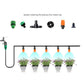 Kit di Irrigazione Automatica a Goccia per Giardino, Irrigatore a Risparmio Idrico