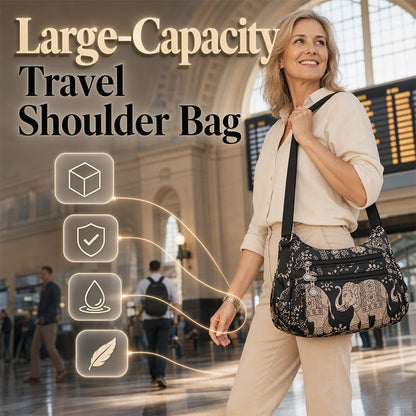 📢📢40% DI SCONTO!! ⏰🎒 Borsa a Tracolla in Nylon da Viaggio – Multi-tasche, chiusura sicura, formato compatto ma spazioso, perfetta per le fughe e il quotidiano 🗺️☕