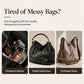 👜 50% DI SCONTO ORA! ✨ Borsa Secchiello Donna – Compatta, Coulisse & Stile Versatile – Perfetta per Look Eleganti Senza Sforzo dal Giorno alla Notte 🌙