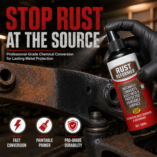 Spray Convertitore di Ruggine Universale 🛠️ | Rivestimento Protettivo Anticorrosione 🛡️ | Formula Impermeabile e Resistente 🌧️ | Manutenzione Metalli ⚙️