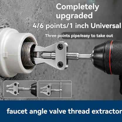 🔧🔩 Estrattore Universale per Tubi Rotti – 50% DI SCONTO! Adatto a tubi da 1/2", 3/4", 1", doppia guida, gamma 3-18mm – rimuovi filetti rotti rapidamente. 🔥💪