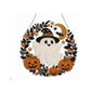 Kit Decorazione Pendente Diamond Art per Halloween – Fai da Te con Strass e Base in Acrilico