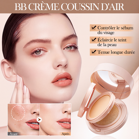 ✨Cuscino fondotinta e cipria 2 in 1 | idrata, copre le macchie e fissa il trucco opaco, tutto il trucco in un solo astuccio