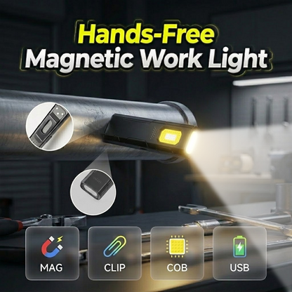 Lampada da Lavoro Magnetica a Mani Libere